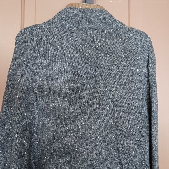 Woolrich Men's size L Jacket Sweater Dark Grey Brown Color - Picture 5 of 11